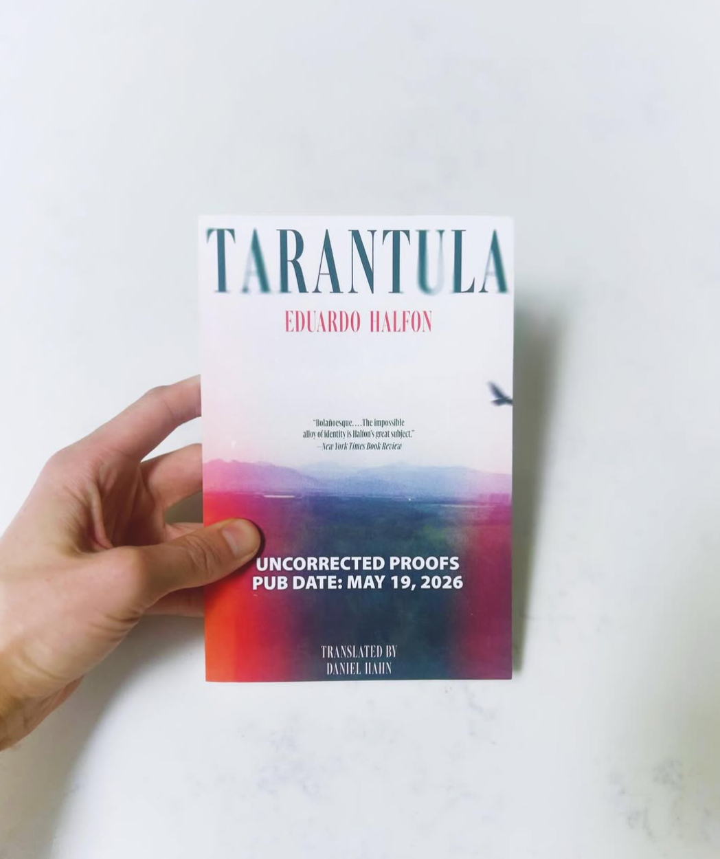 BOOK REVIEW: Tarantula by Eduardo Halfon