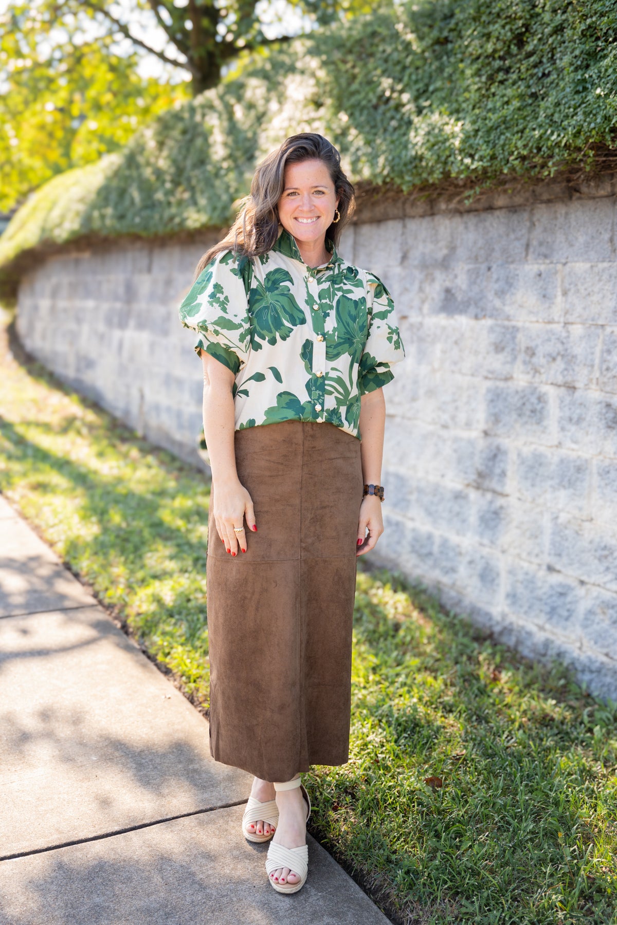 Parker Suede Skirt