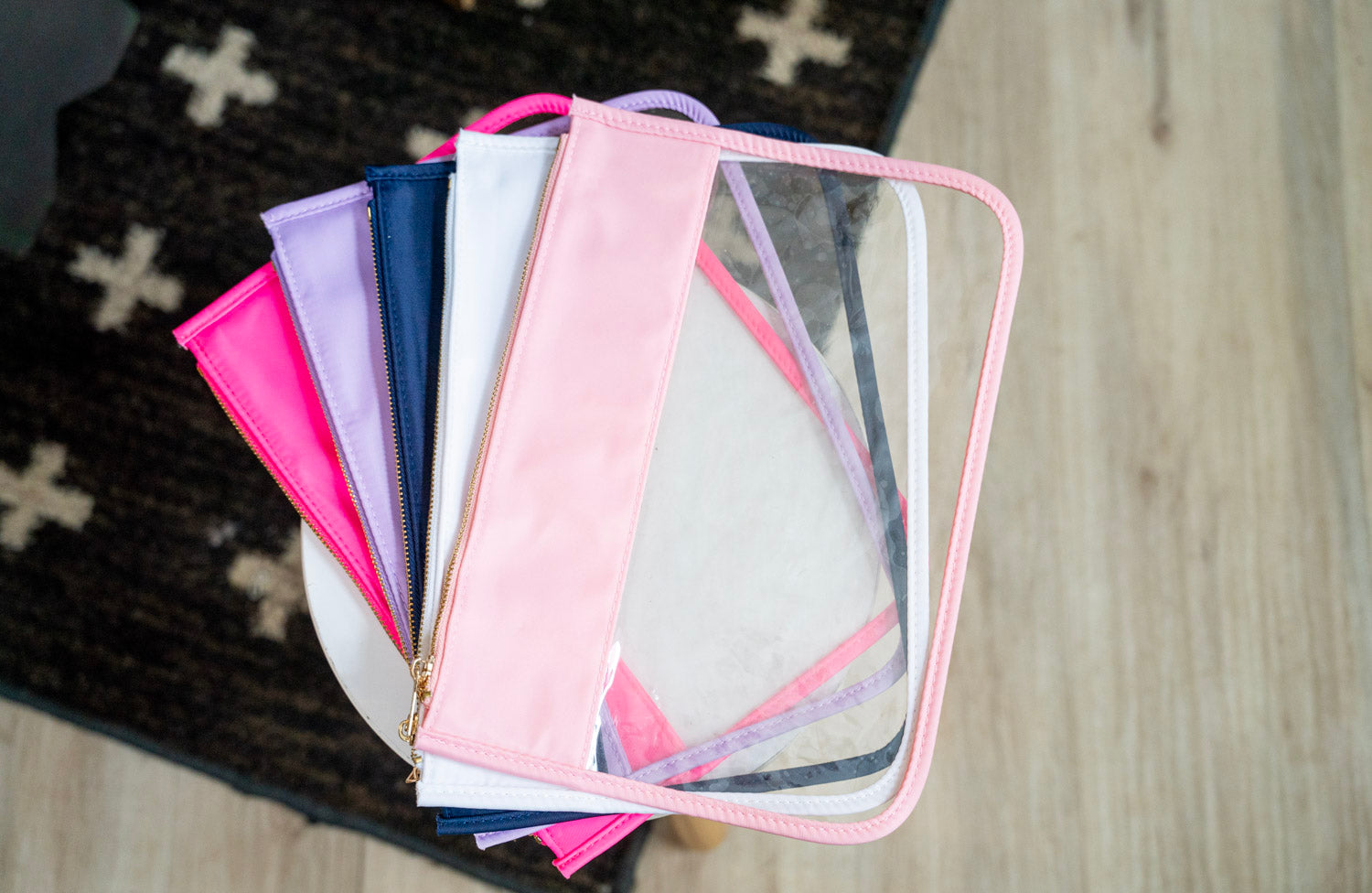 Nylon Top Clear Pouch