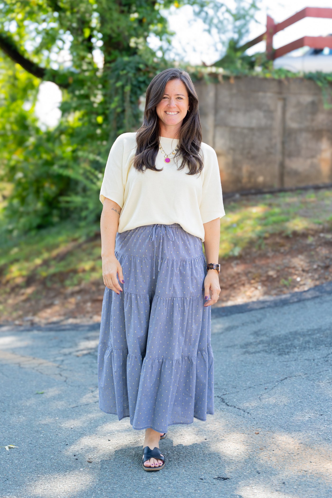 Bailey Tiered Maxi Skirt