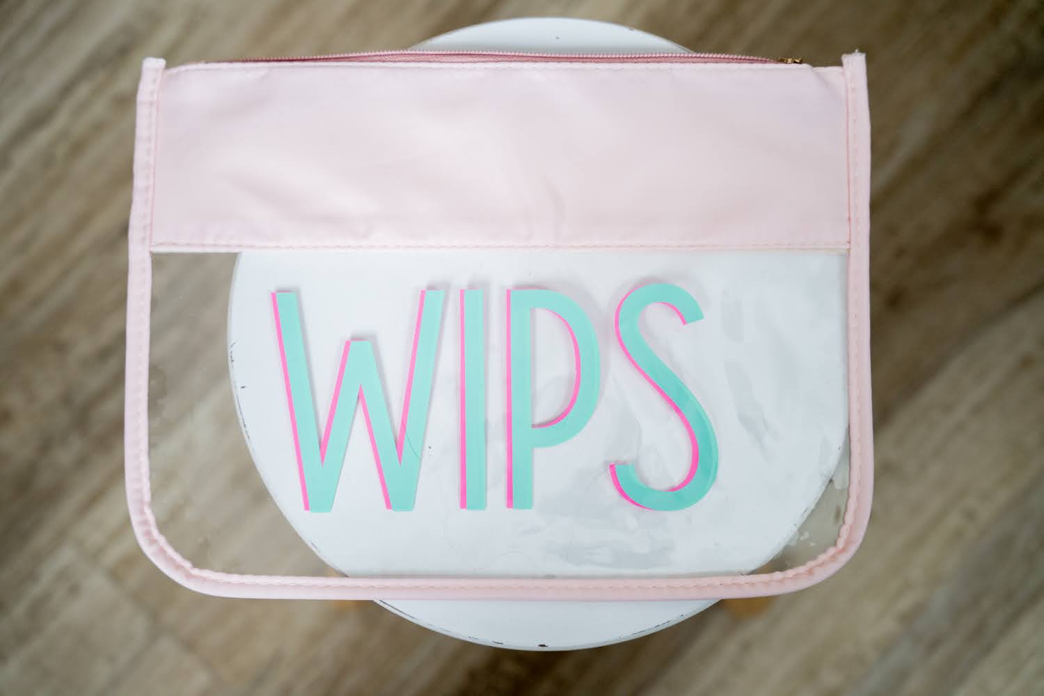 Nylon Top Clear Pouch