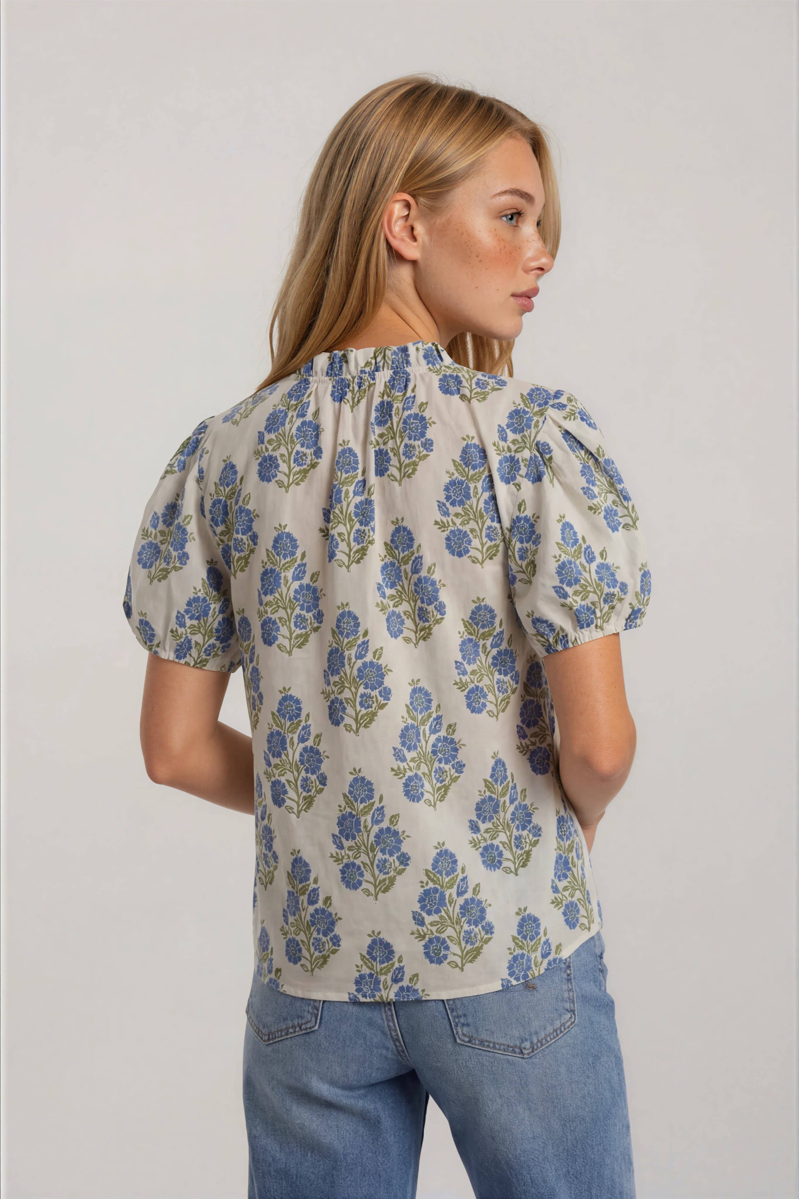 Rebecca Puff Sleeve Blouse