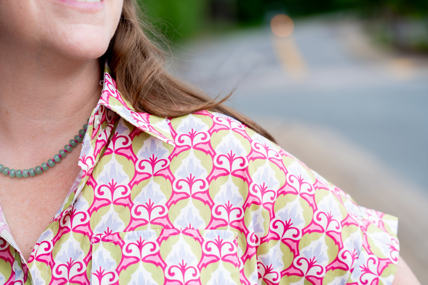 Mythic Petals Shirt Dress