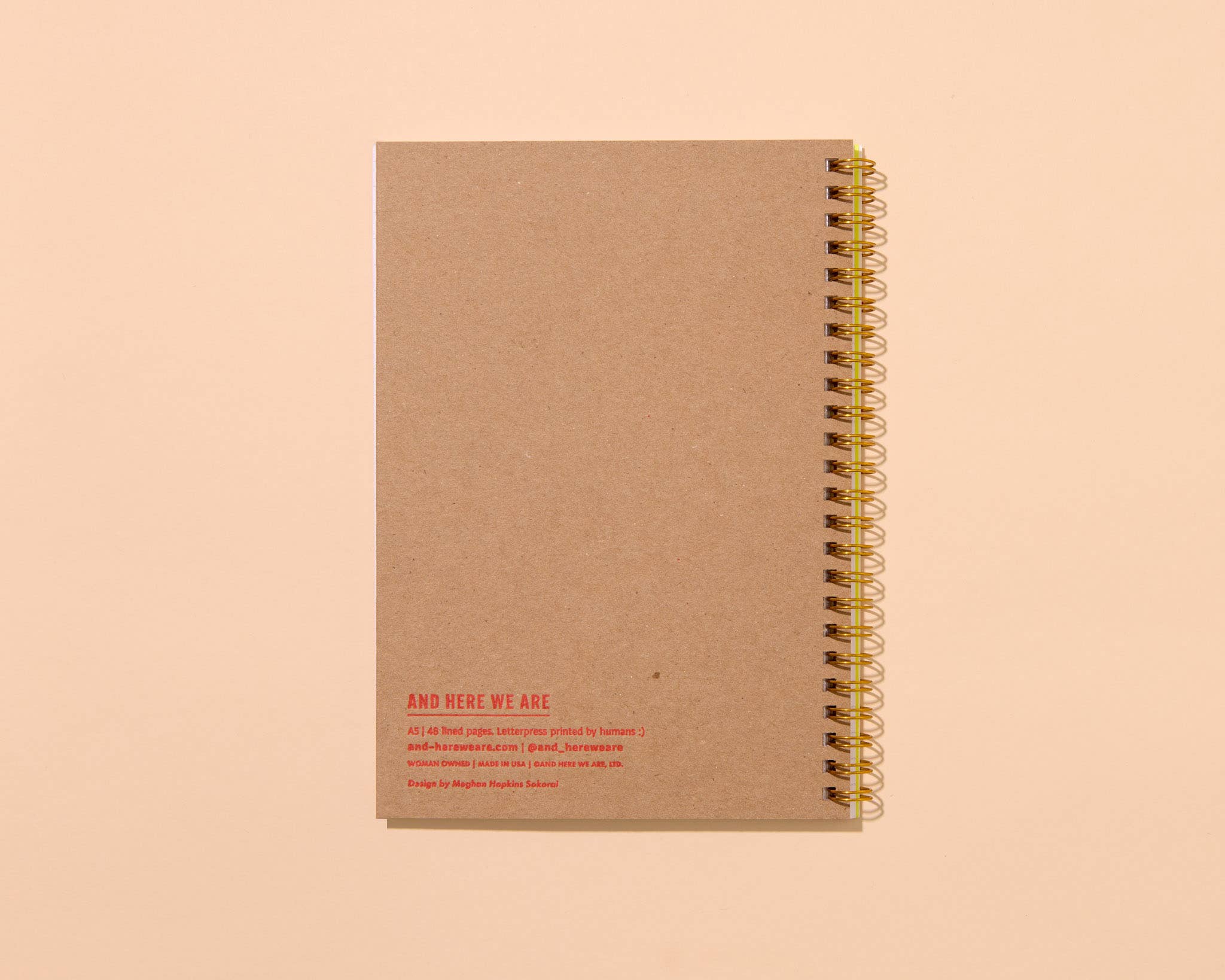 Seafood Beach Summer Spiral Notebook