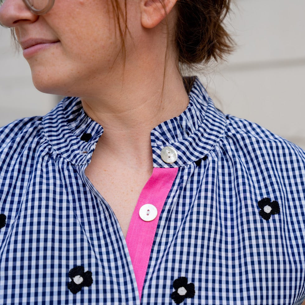 Ginger Gingham Mini Dress