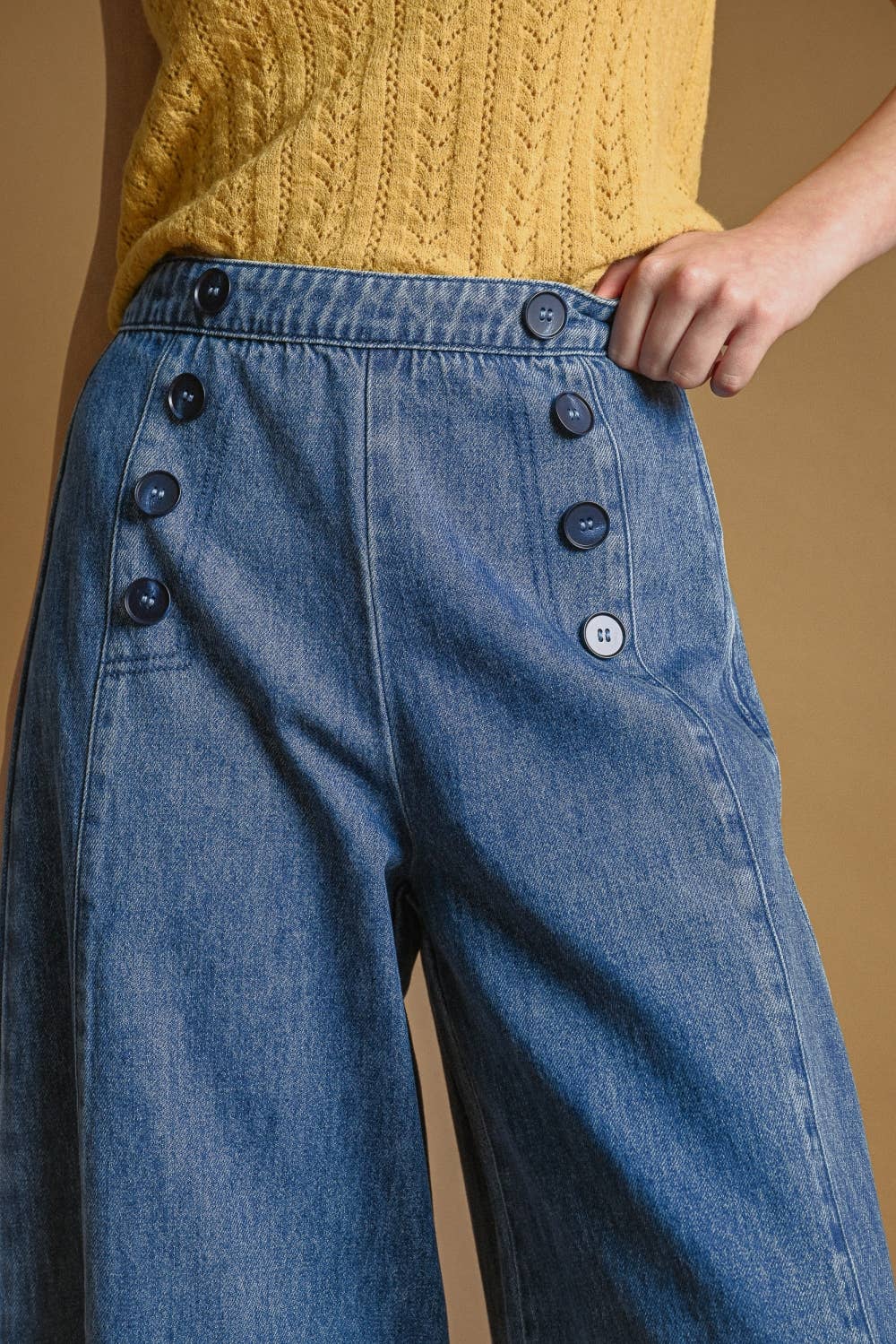 Sailor Wide Leg Jeans