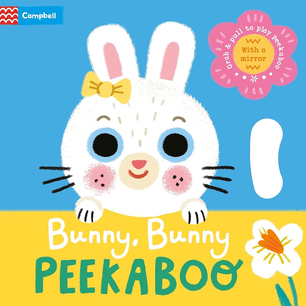 Bunny, Bunny Peekaboo: With grab-and-pull pages and a mirror cover image
