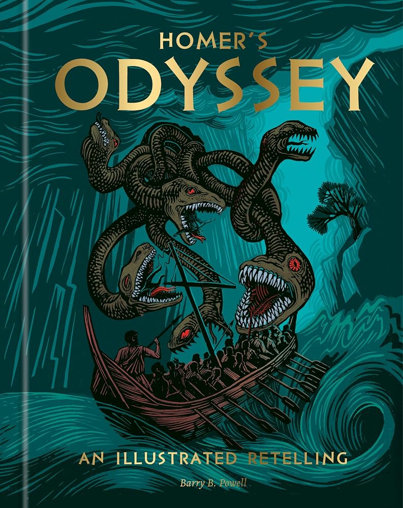 Homer's Odyssey: An Illustrated Retelling cover image