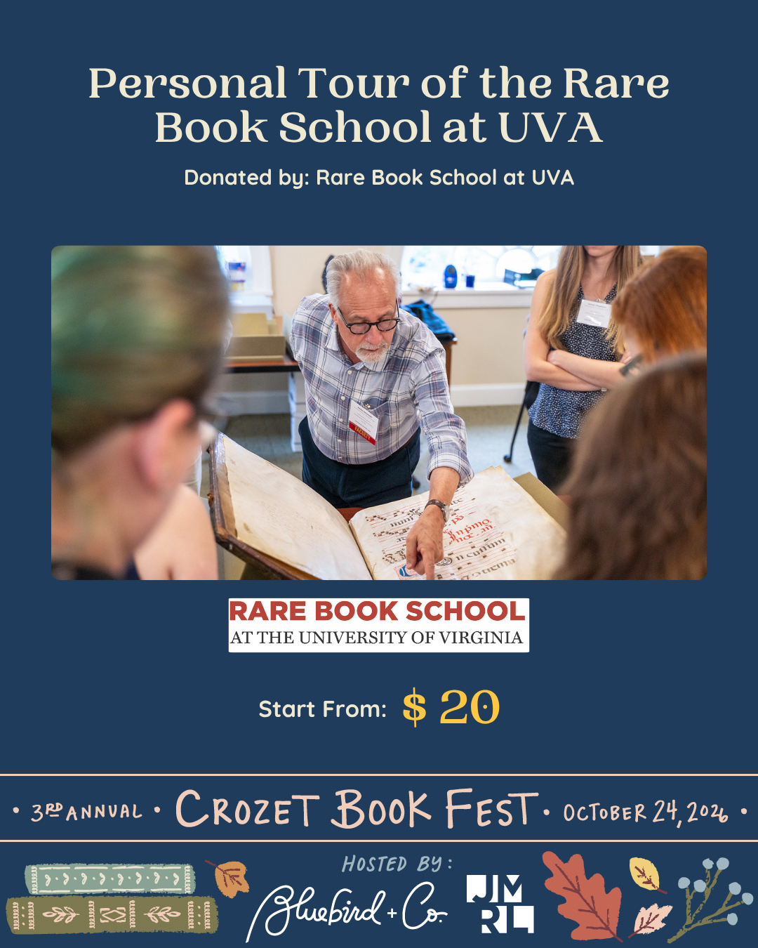 Personal Tour of the Rare Book School at UVA