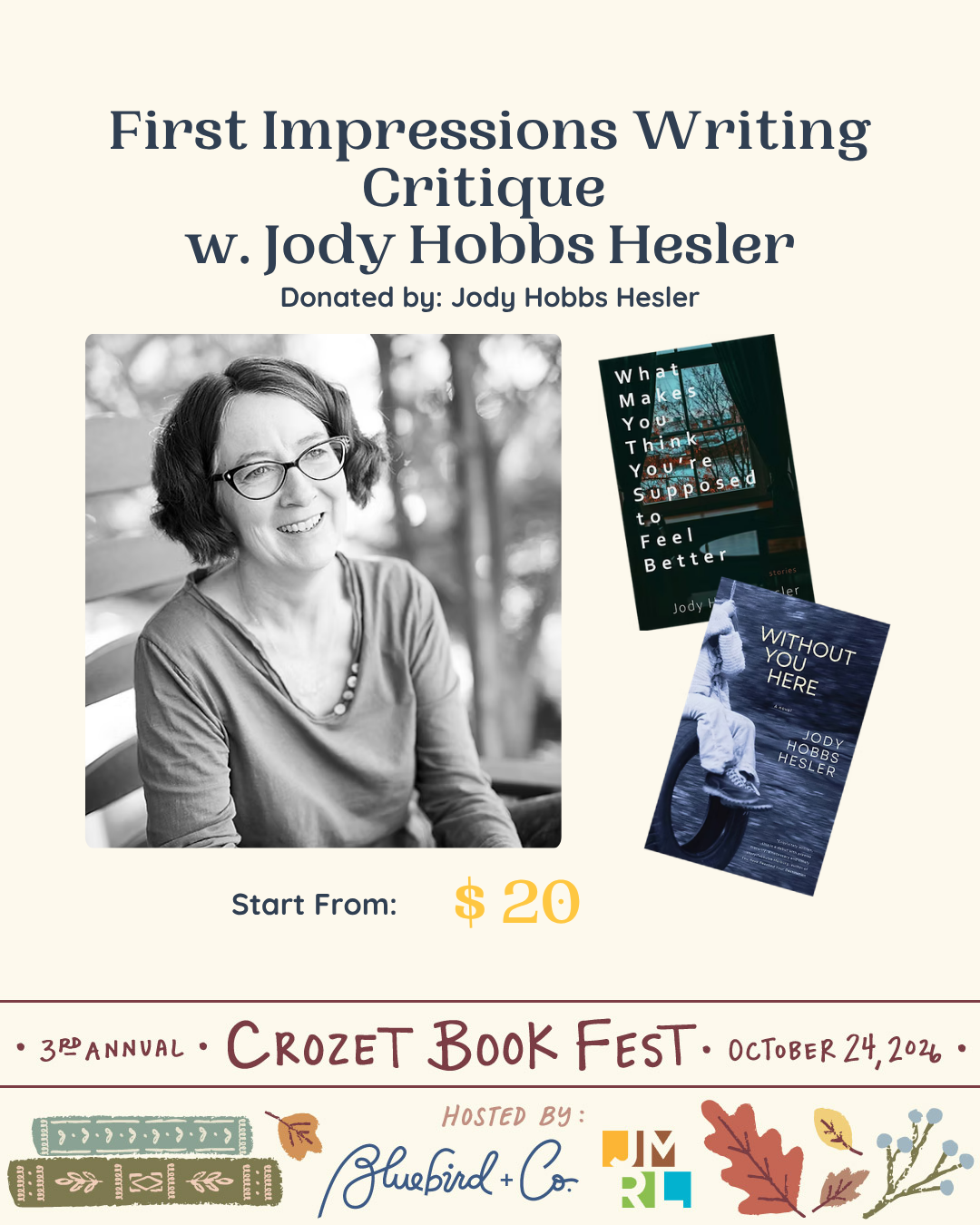 Book Critique w. Jody Hobbs Hesler