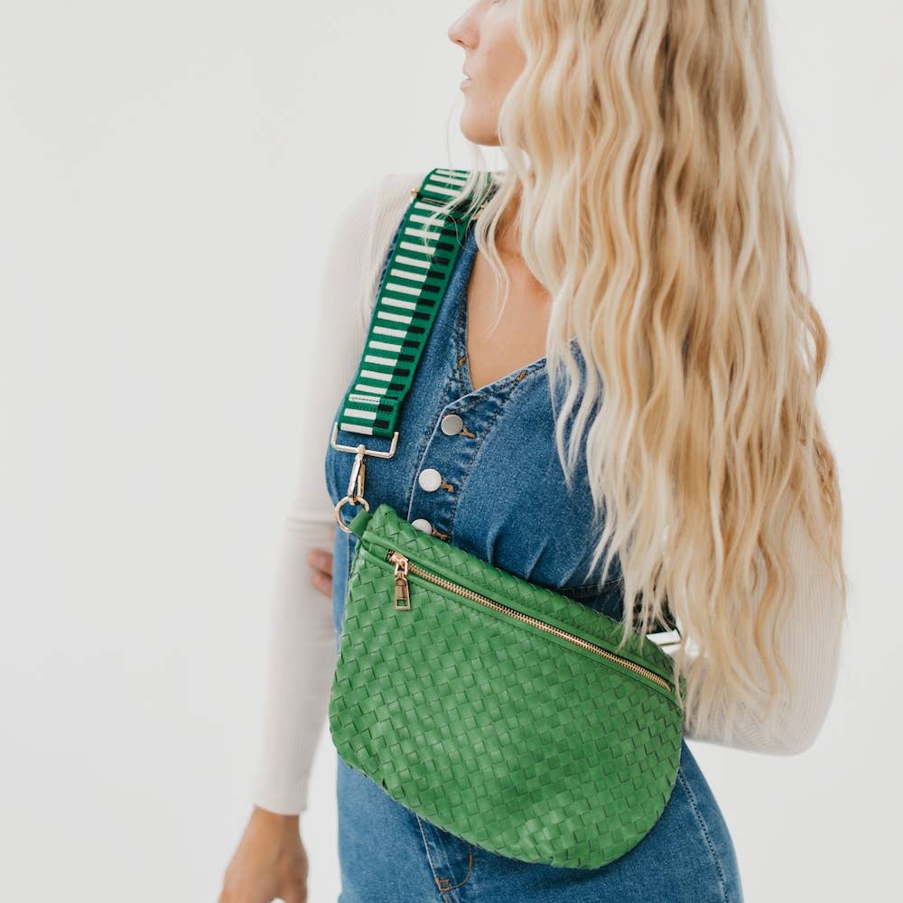 Westlyn Woven Bum Bag *NEW COLORS ADDED*: Cream