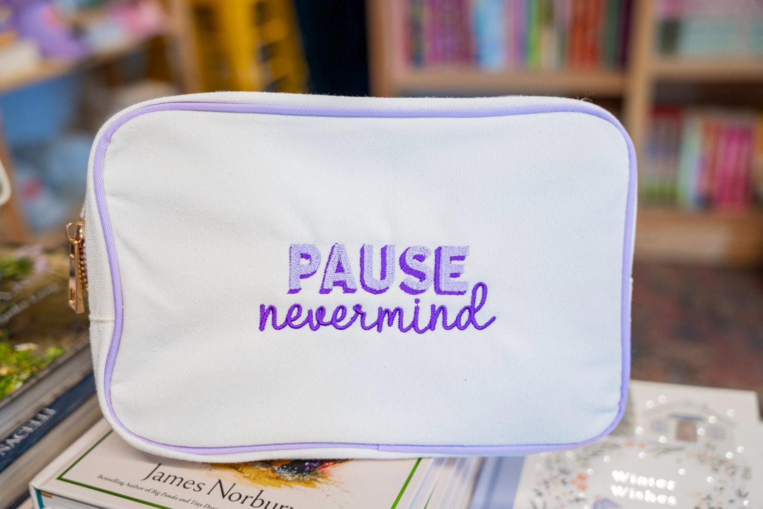 Embroidered Mahjong Tile Bag
