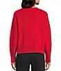 The Asher Sweater in Cherry Red