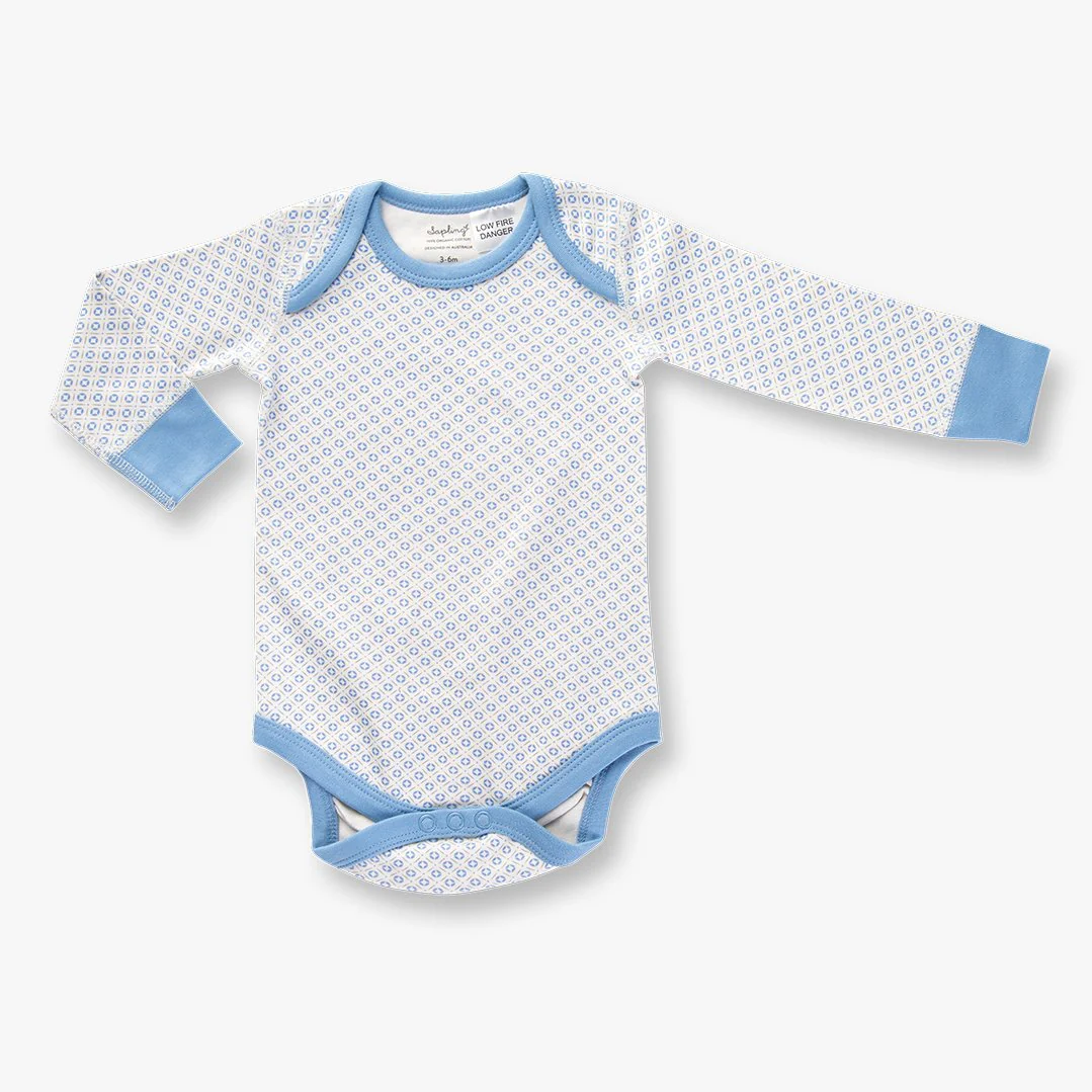 Dusty Long Sleeve Baby Bodysuit