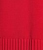 The Asher Sweater in Cherry Red