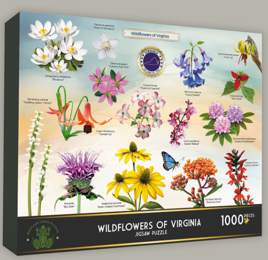 Wildflowers of Virginia Jigsaw Puzzle